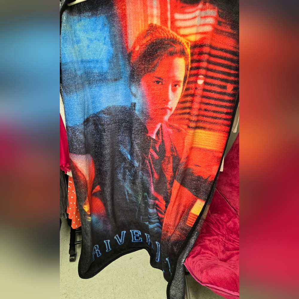 Riverdale Jughead Blanket. Very Soft. About 6 Feet Long.